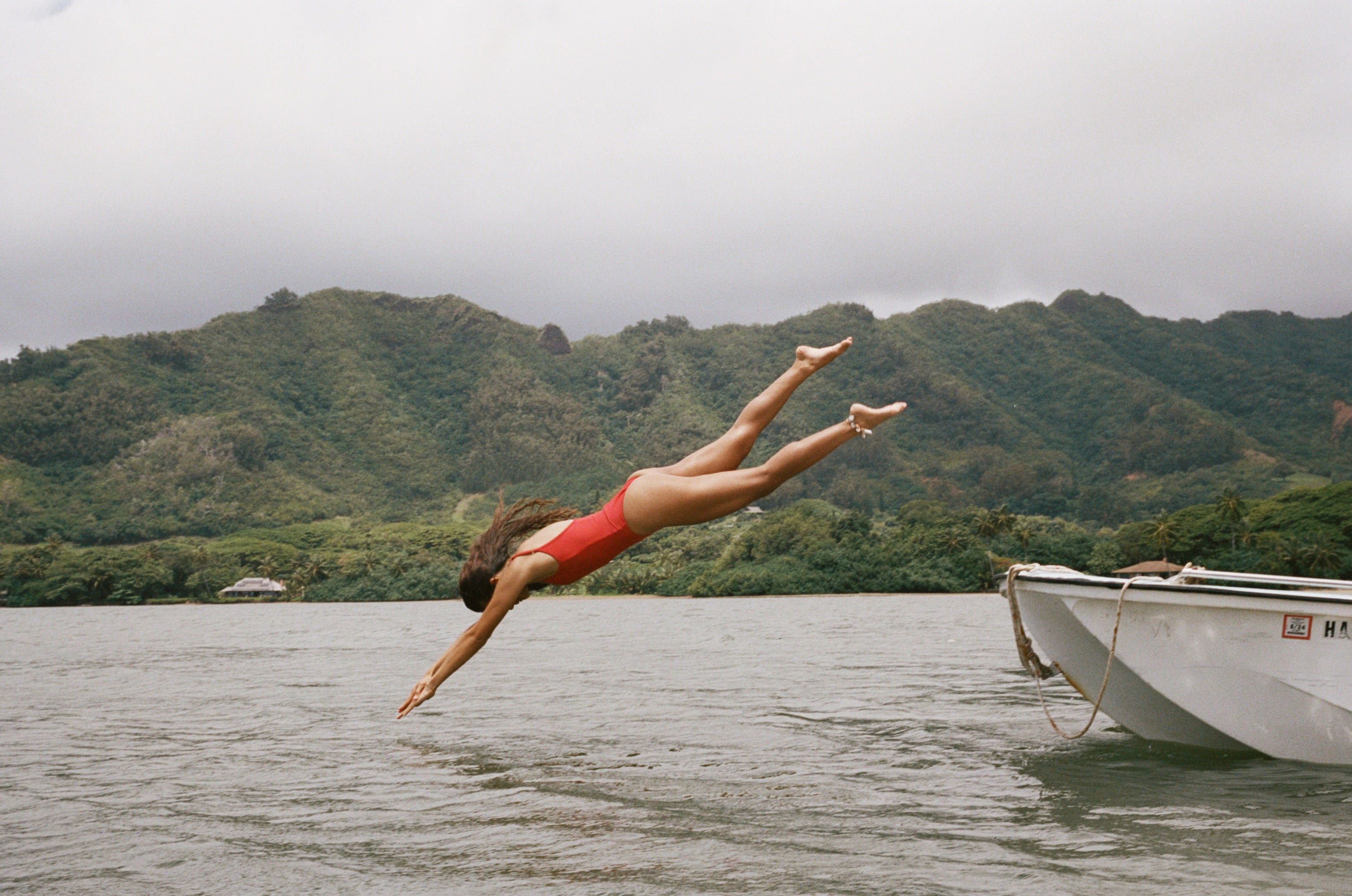 Taylor One piece - Lava Red | Sustainable swimwear