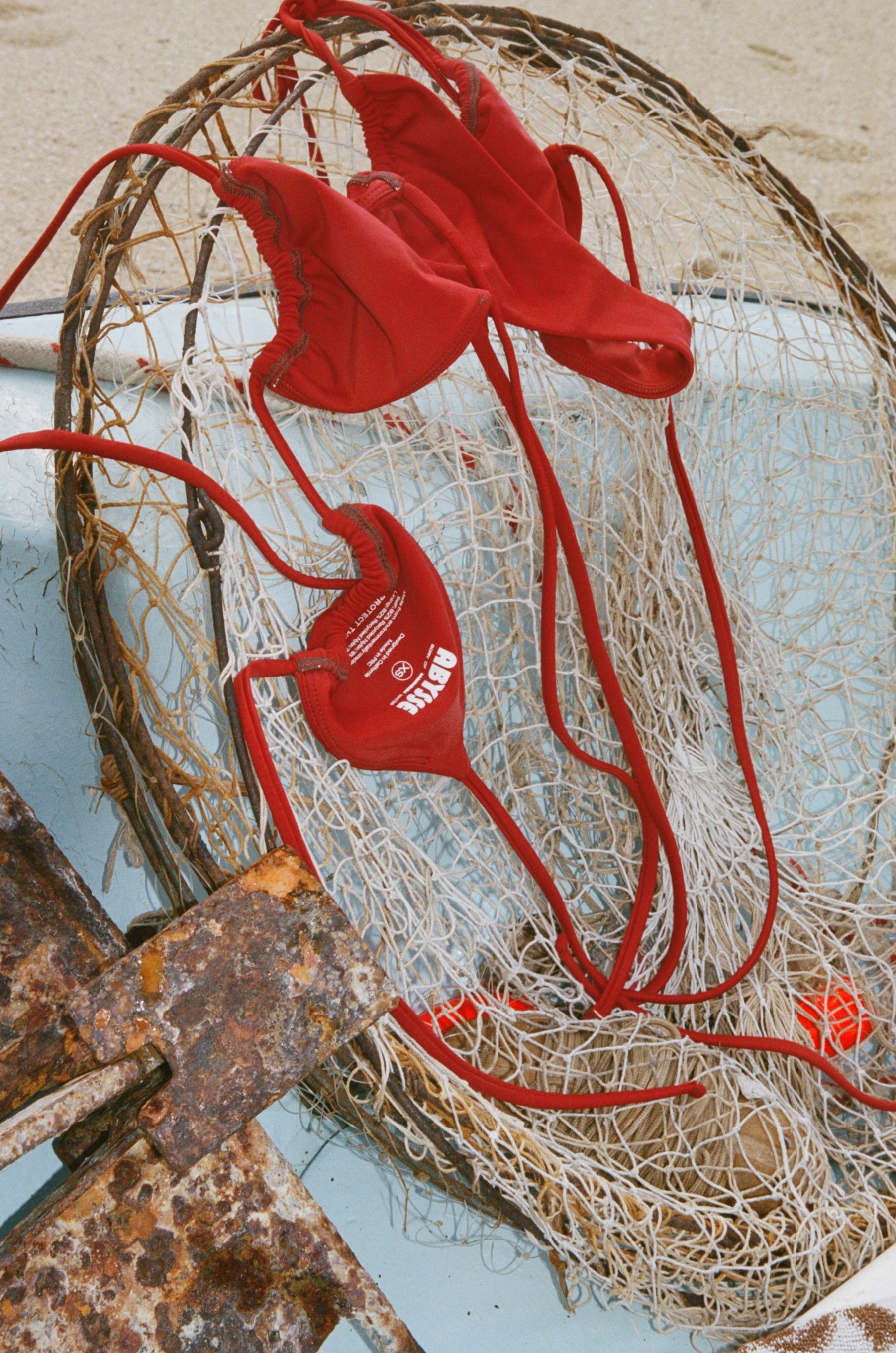 Maya Top - Lava | Sustainable Swimwear Brand