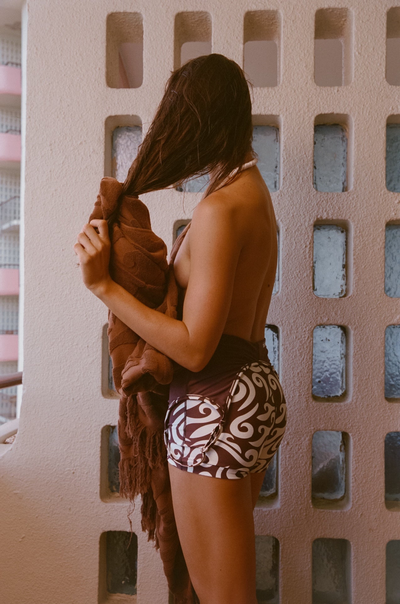 Hawkins Bodysuit - Archipelago-Brown