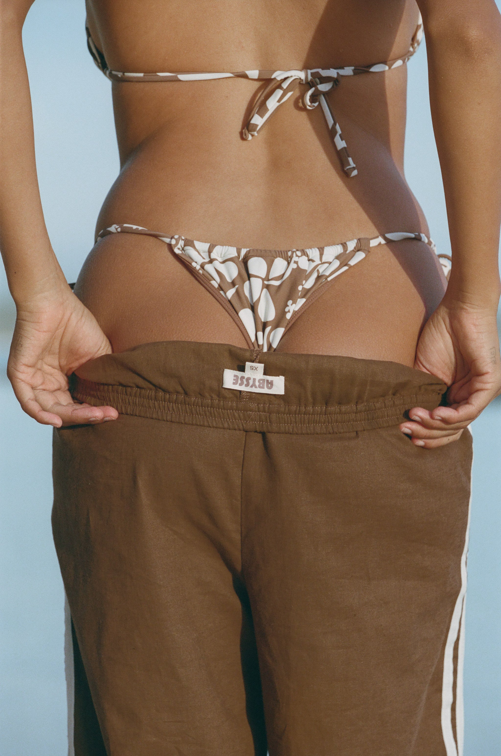 Puka Linen Pant - Coco