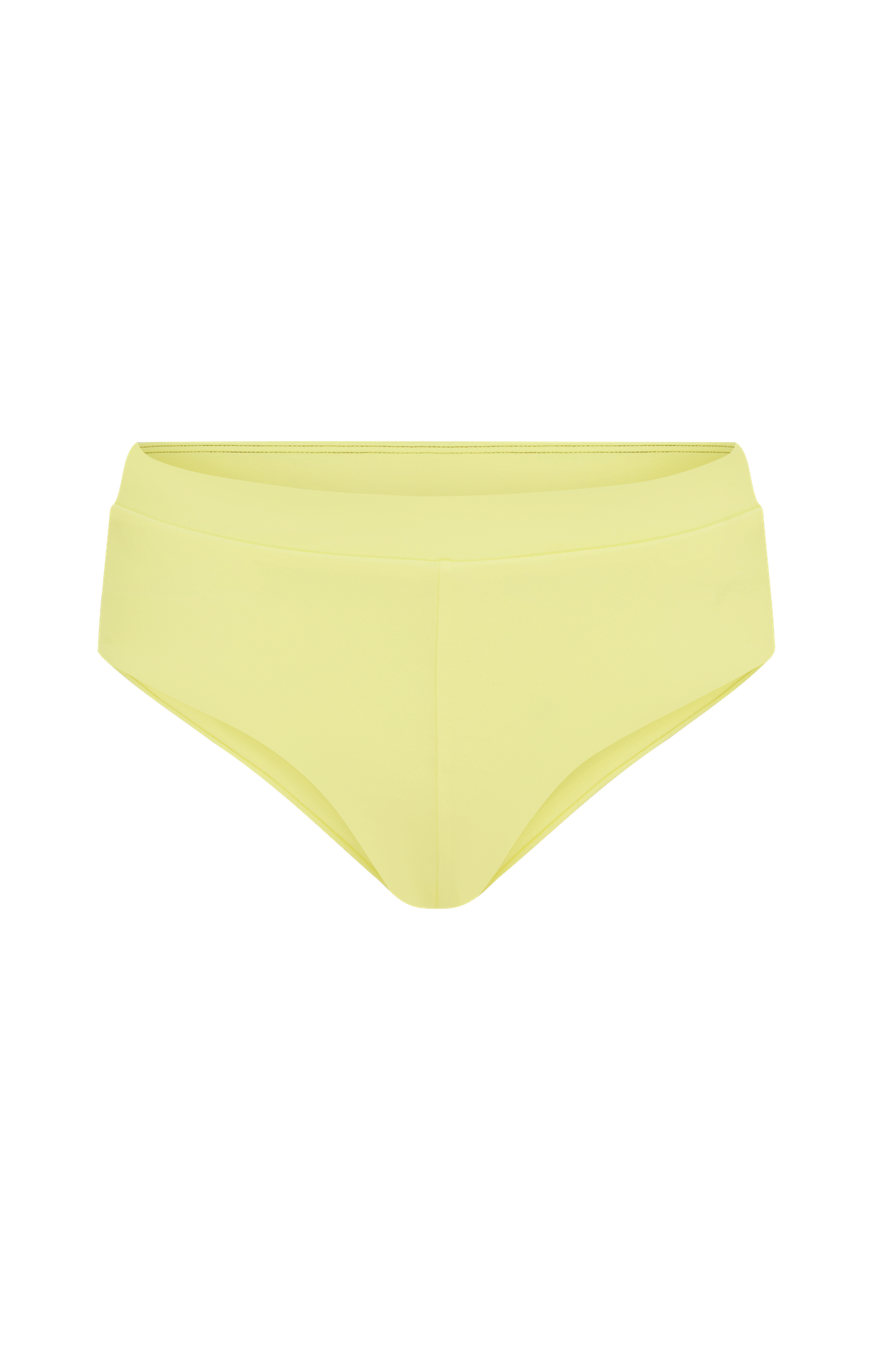 Malia Bikini Bottom - Vanilla - Low waist retro bikini brief