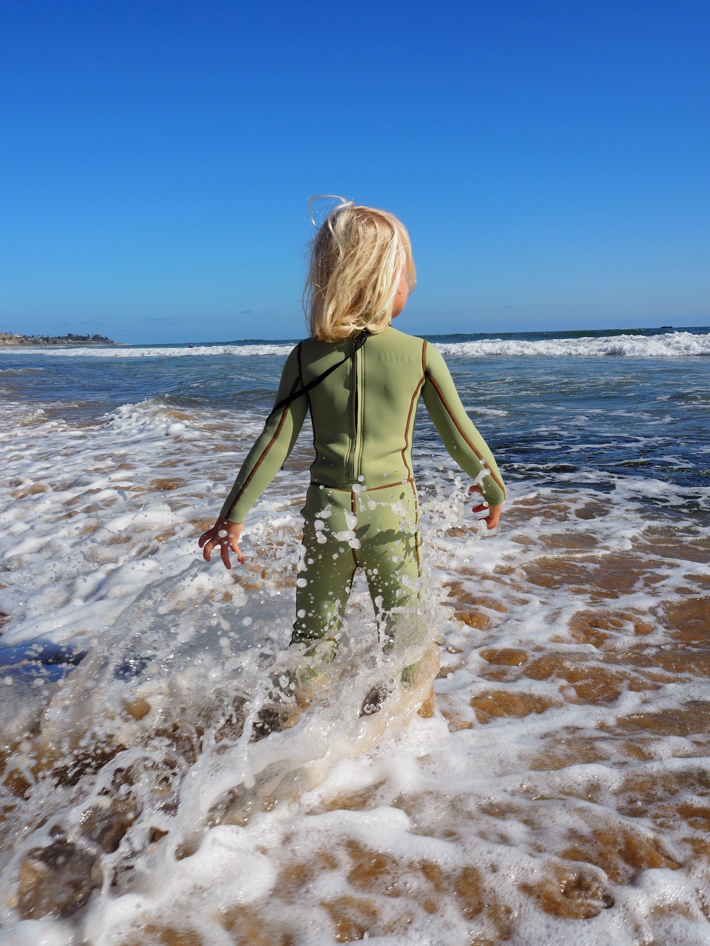 Nai'a Mini Fullsuit - Aloe | Sustainable Swimwear Brand