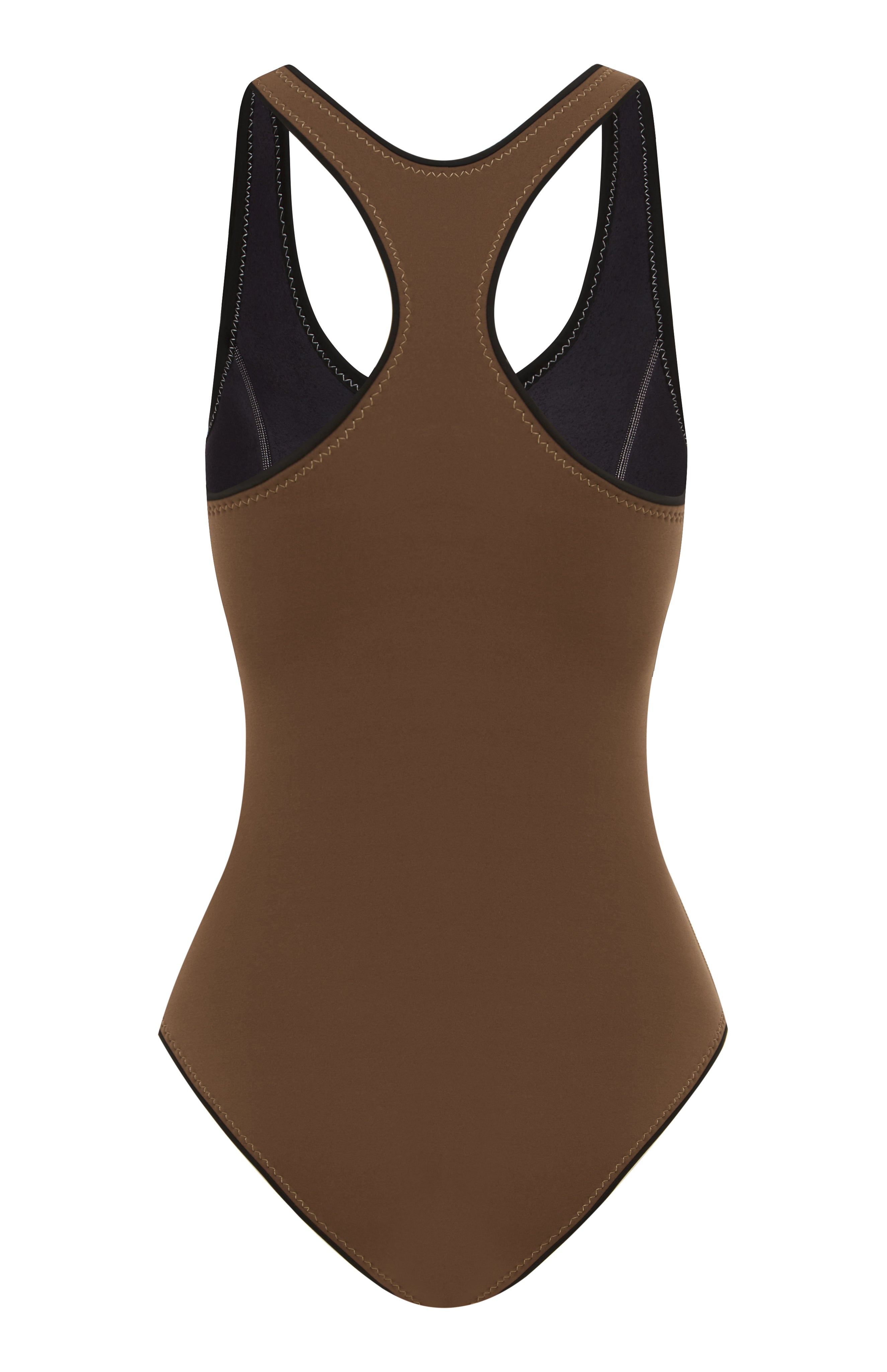 Elle | Bikini One-Piece - Reef-Brown 2mm Eco Neoprene