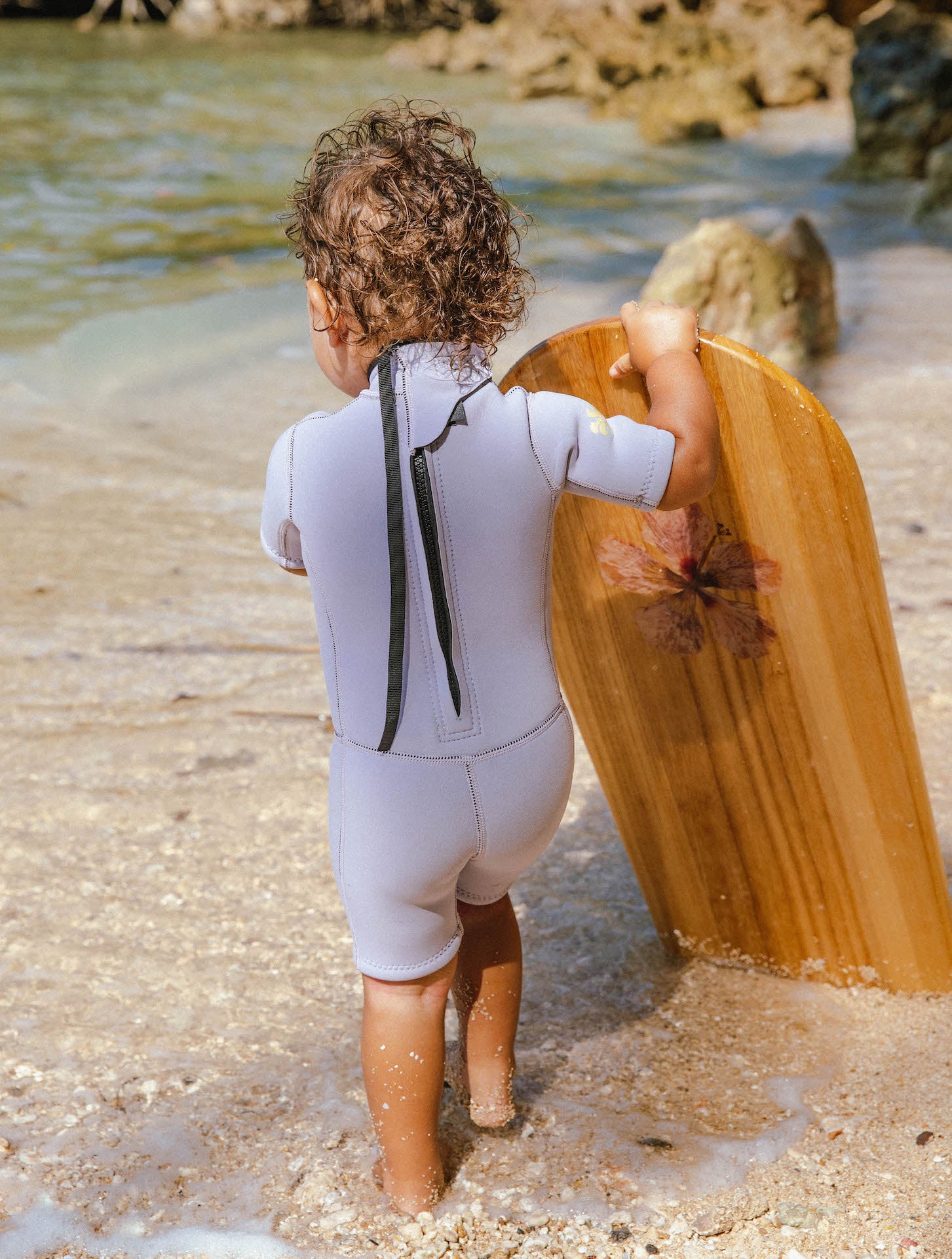 Honu Mini Springsuit - Lilac -Ecoprene