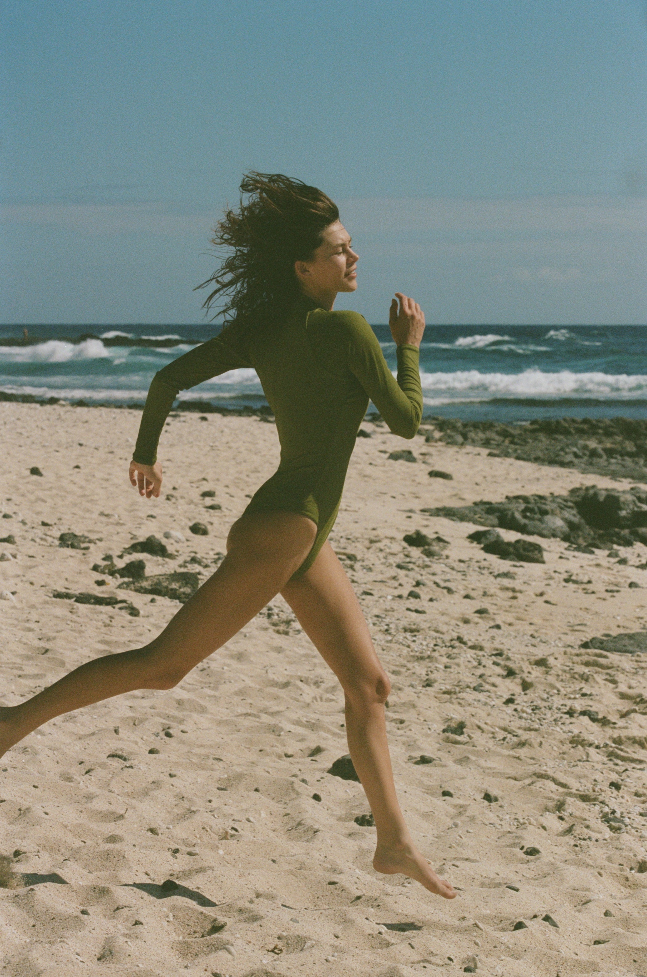 Bo Long Sleeve Surfsuit - Palm Rib