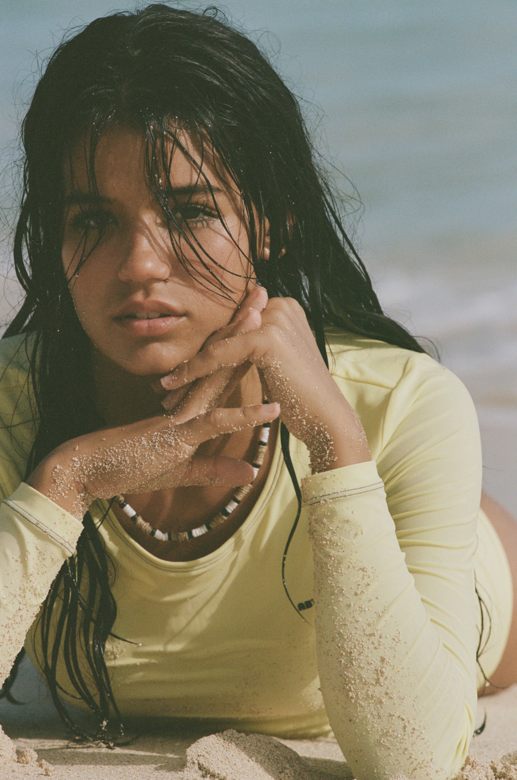 The Poppler is our new long sleeve rash-guard top. A second-skin, full-coverage silhouette that is perfect for roaming the ocean while being protected from the sun.This rashguard is made from eco-freindly double lined fabric on the torso.