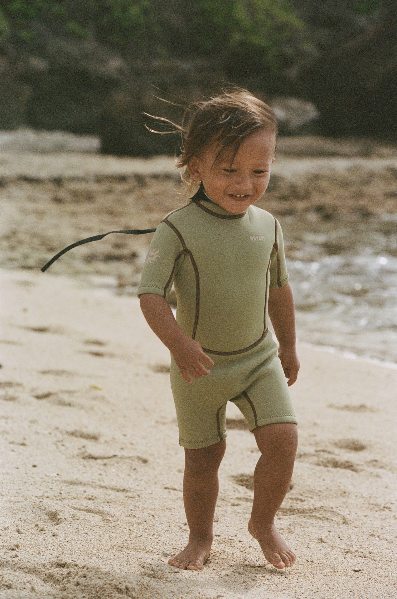 Honu Mini Springsuit - Aloe | Sustainable Swimwear Brand
