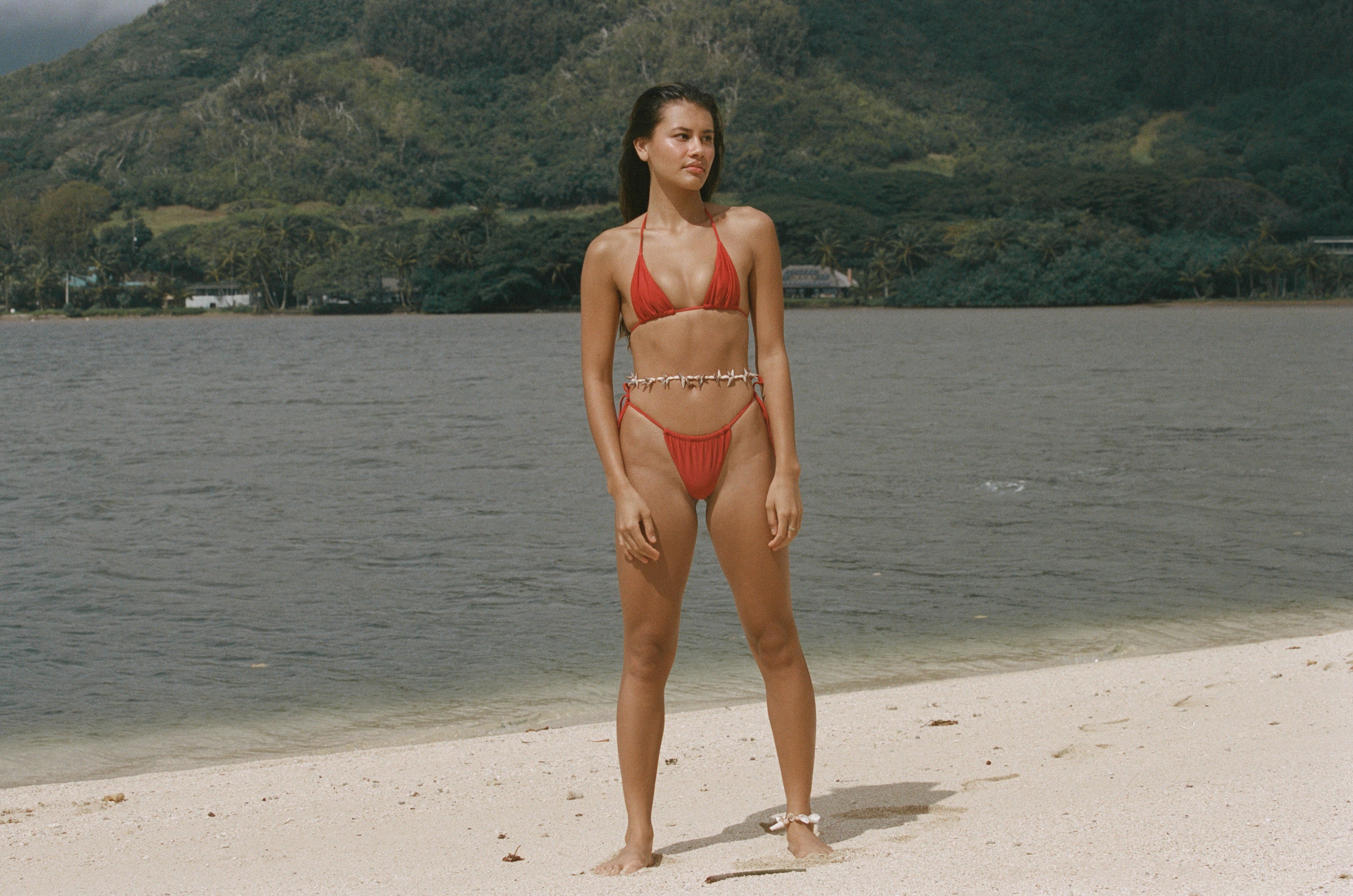 Misty Bottom - Lava | Sustainable Swimwear Brand