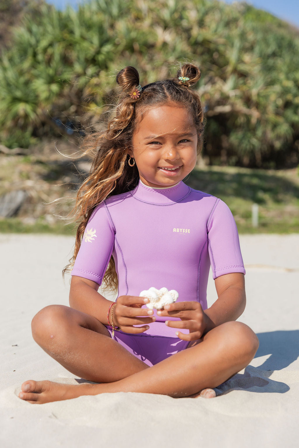Honu Mini Springsuit - Dusty Lavender
