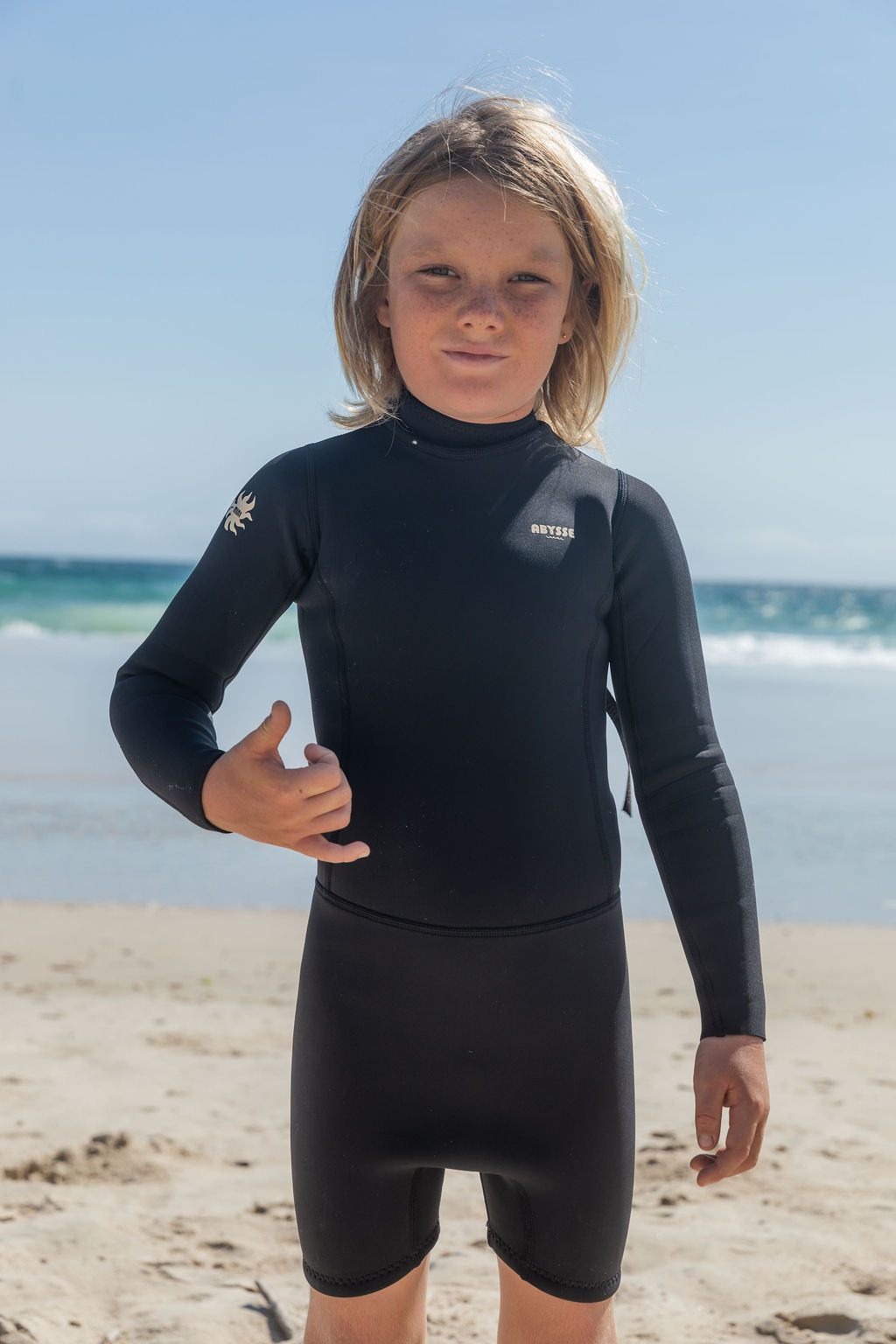 Humu Mini Springsuit - Black - Ecoprene