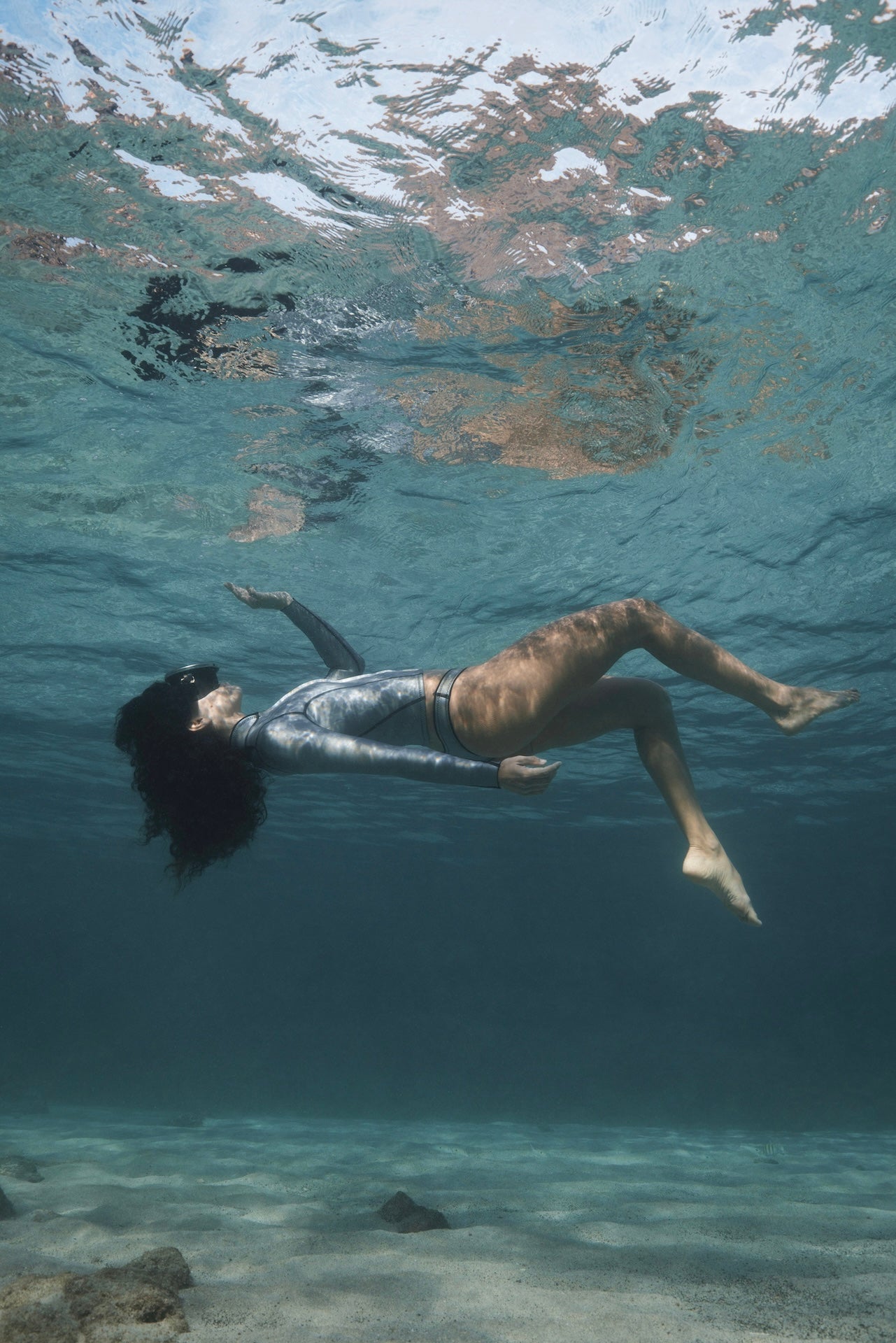 Rell | Vest Silver Smoothie 2mm Eco Neoprene-Freedive