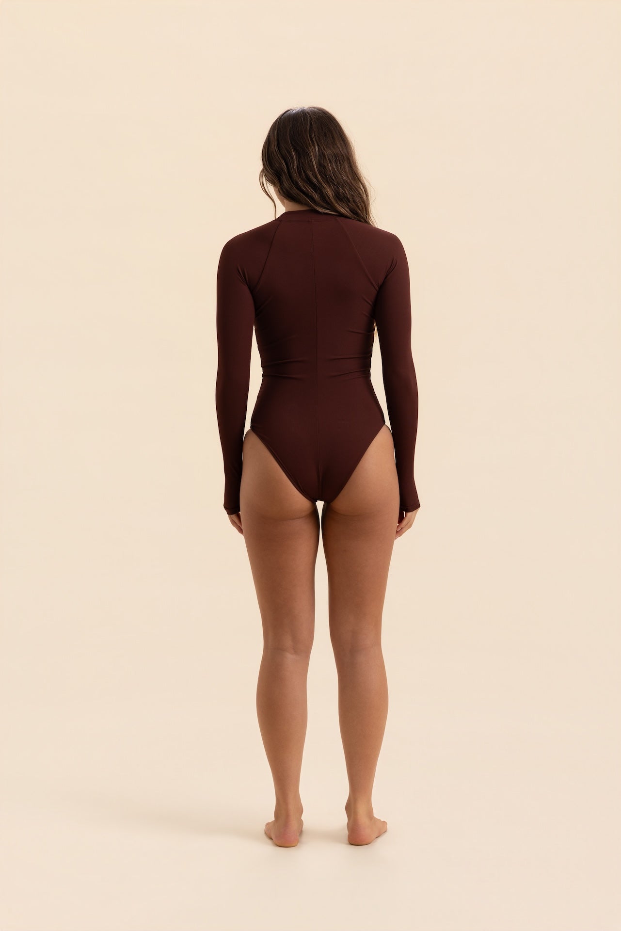 Bo Long Sleeve Surfsuit - Coco Rib