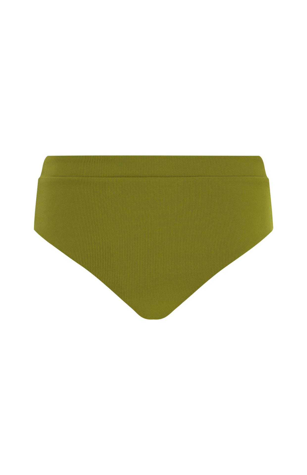 Malia Bikini Bottom - Palm Rib -low-waist retro bikini brief- Blue crush