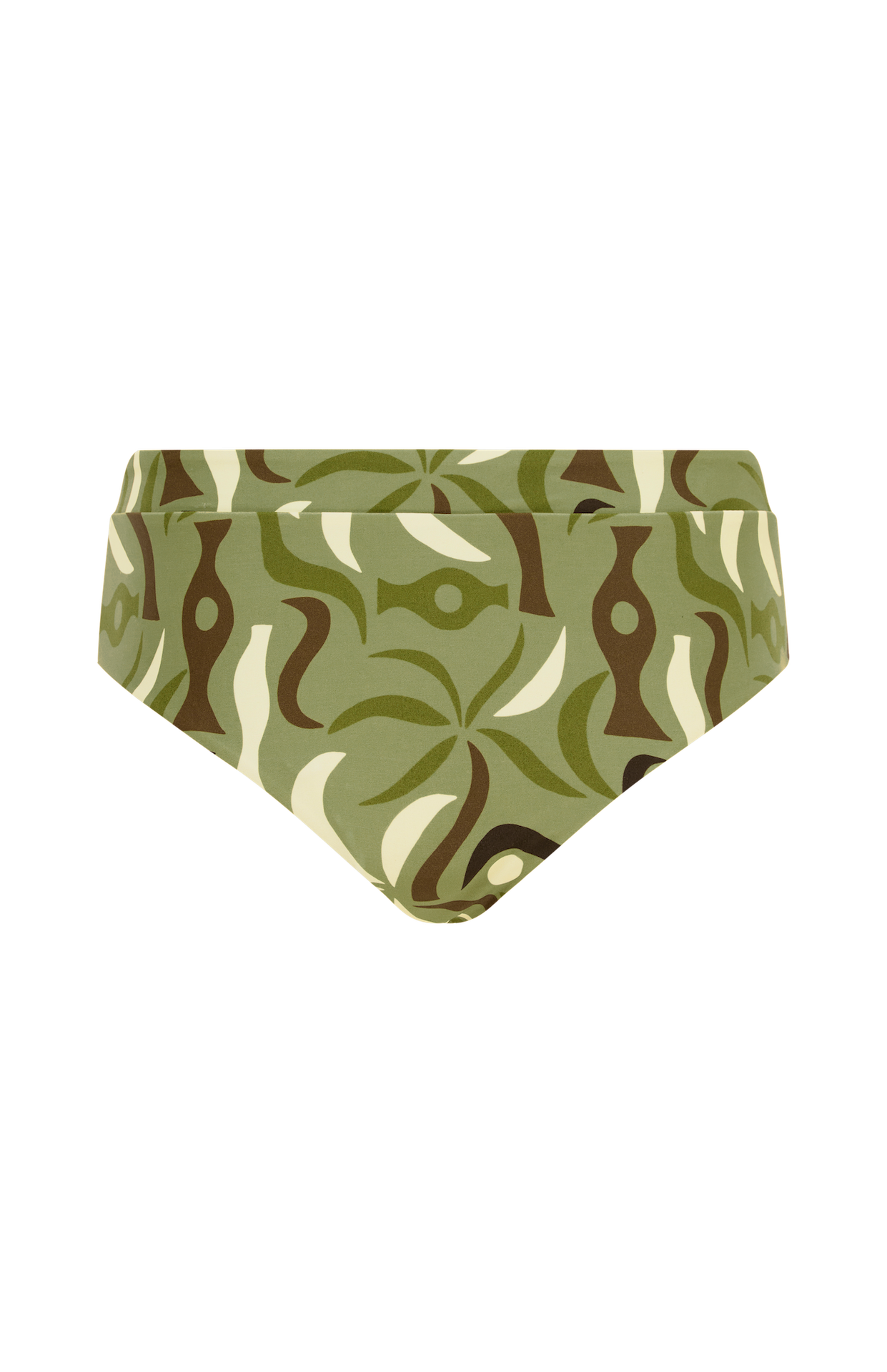 Malia Bikini Bottom - Canopy Print - low-waist bikini brief