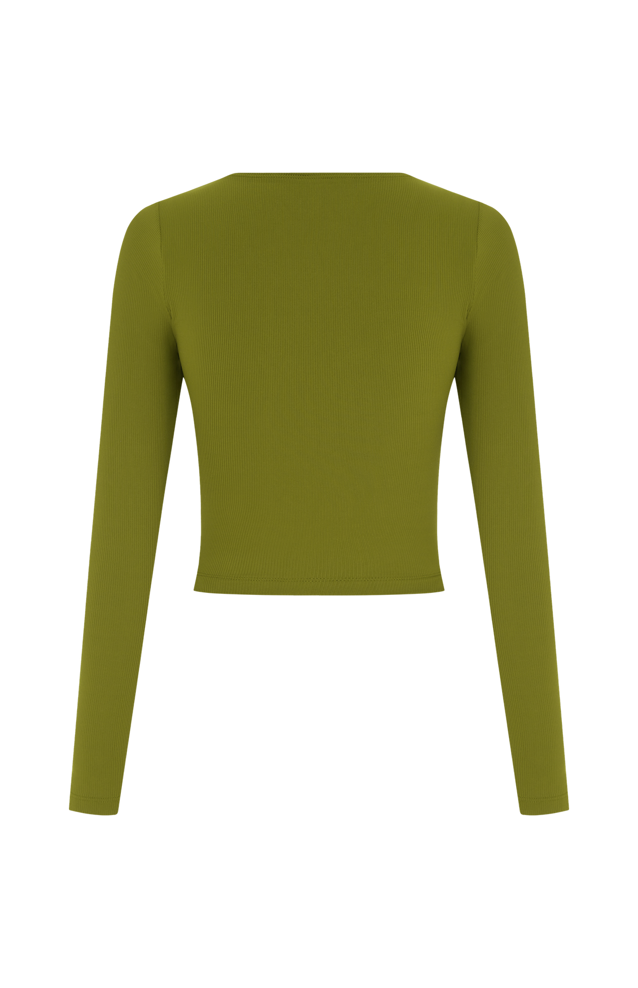 Poppler | Crop Rashguard - Palm Rib | Sustainable Swimwear