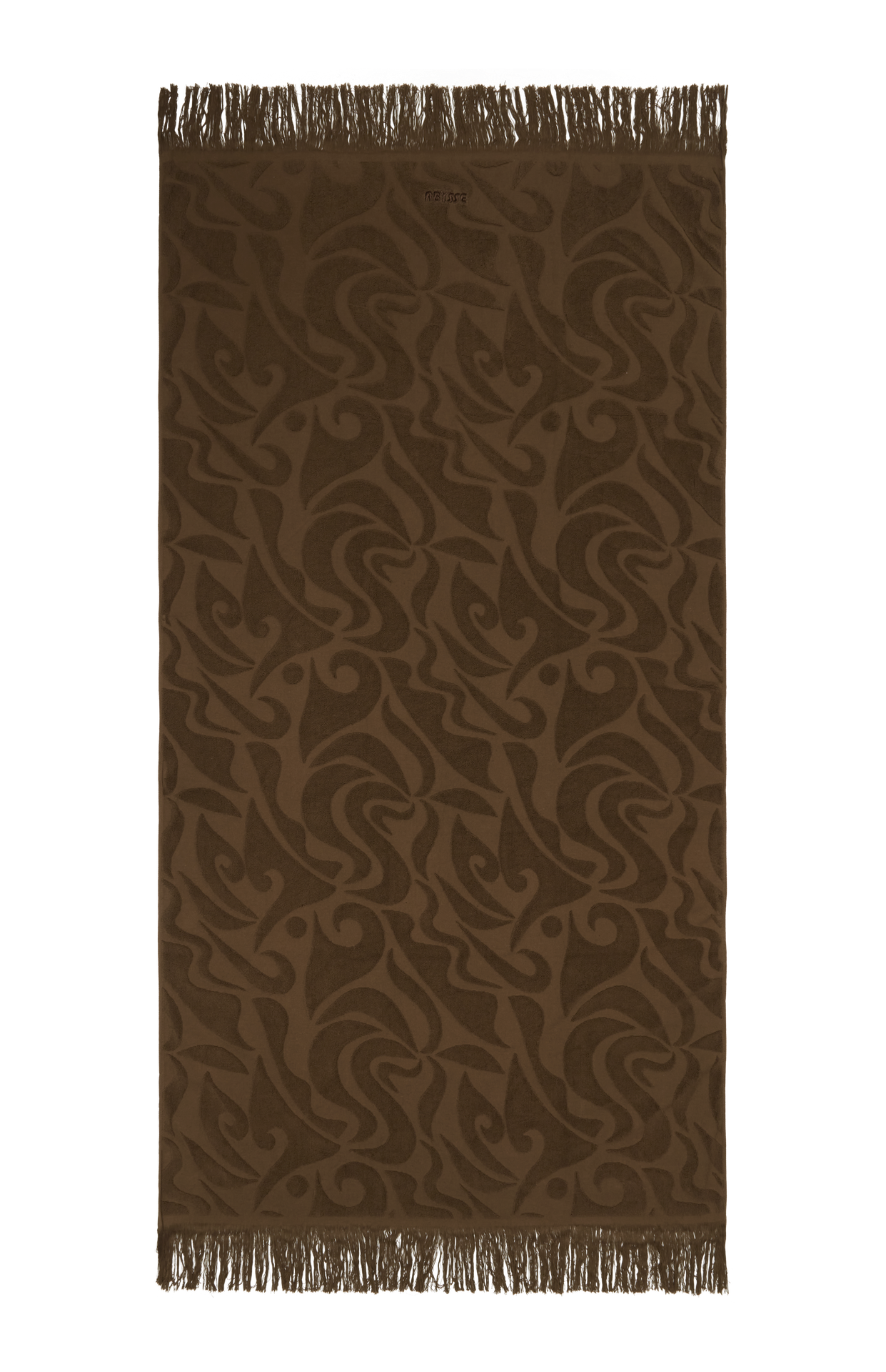 Beach Towel - Reef - Chocolate