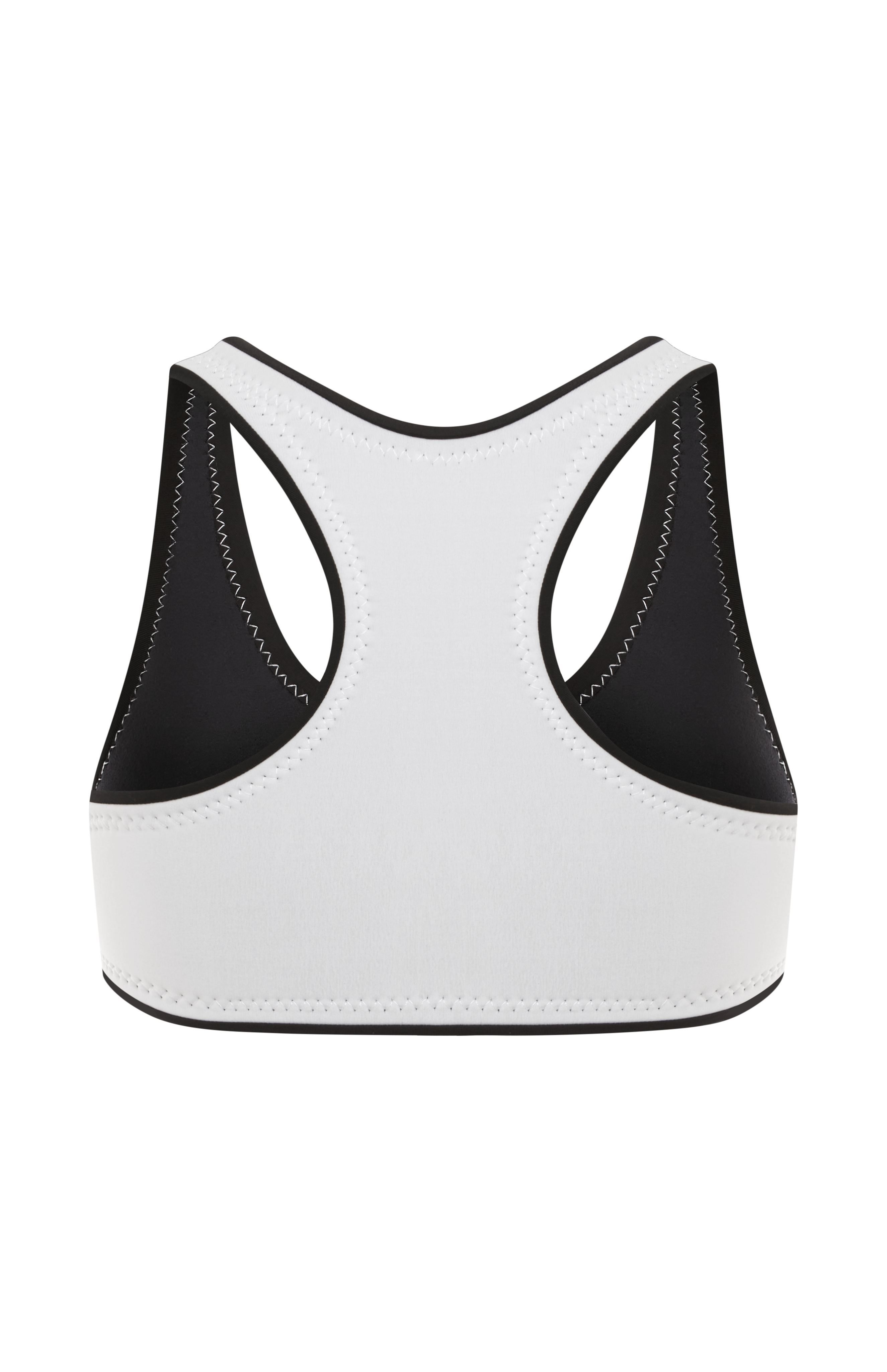 Jenna Top Foam White - 2mm Eco Neoprene-Abysse