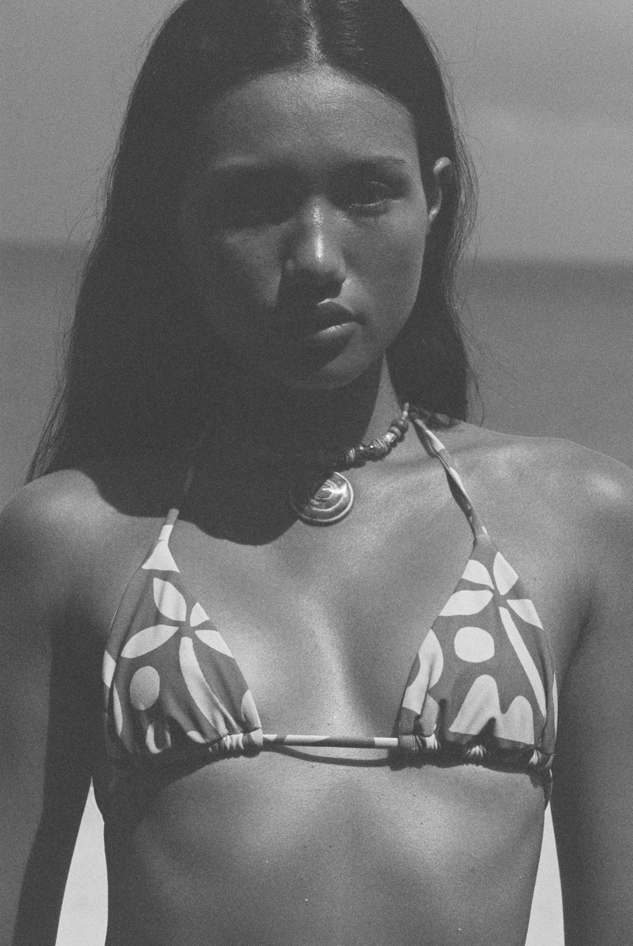 Maya Bikini | Top - Island Print | Sustainable Swimwear Brand