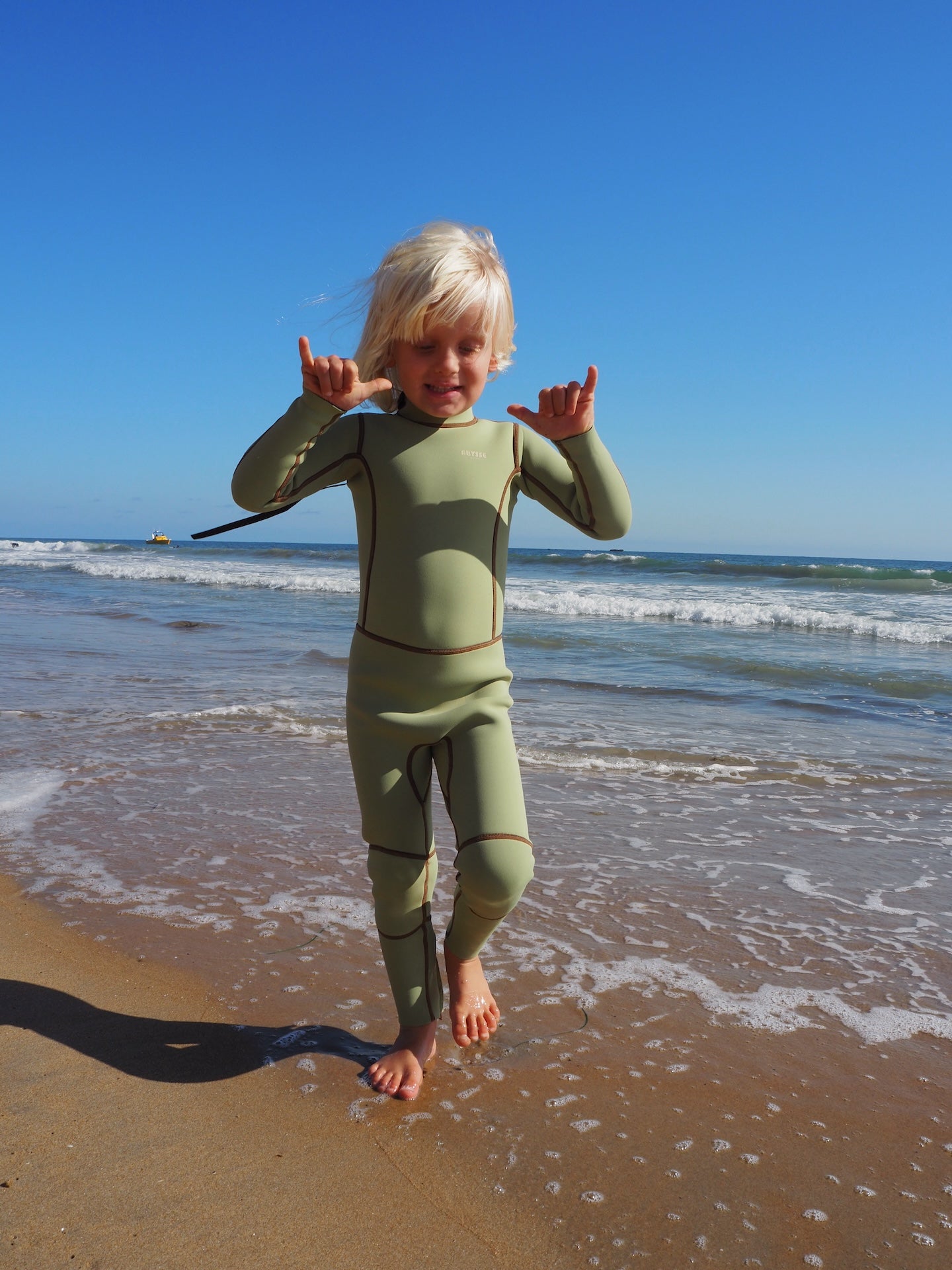 Nai'a Mini Fullsuit - Aloe | Sustainable Swimwear Brand