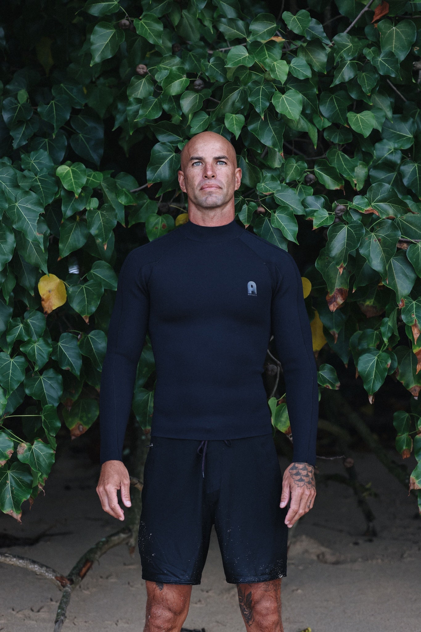 Buzzy Back Zip Top Black 2/2 mm