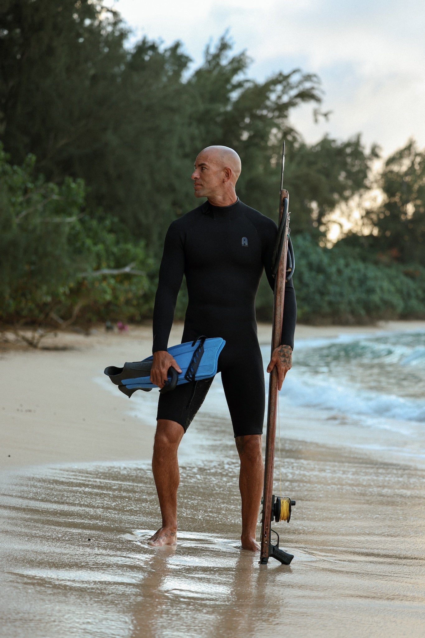 Flippy Long Sleeve Short Leg Black 2/2mm