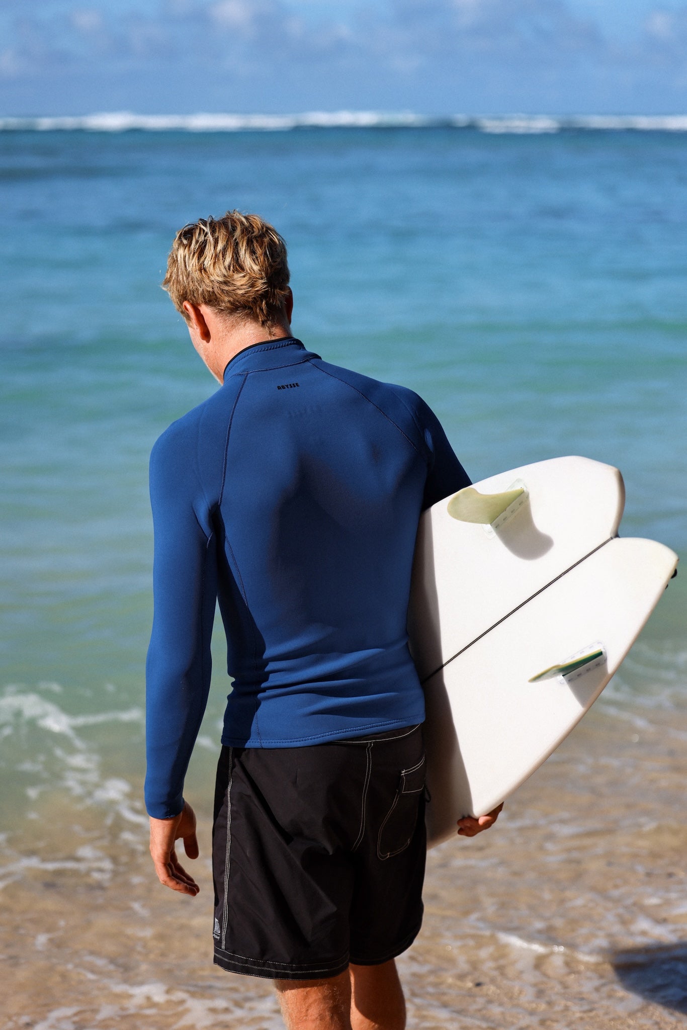 Buttons Front Zip Vest Ocean 2/2 mm