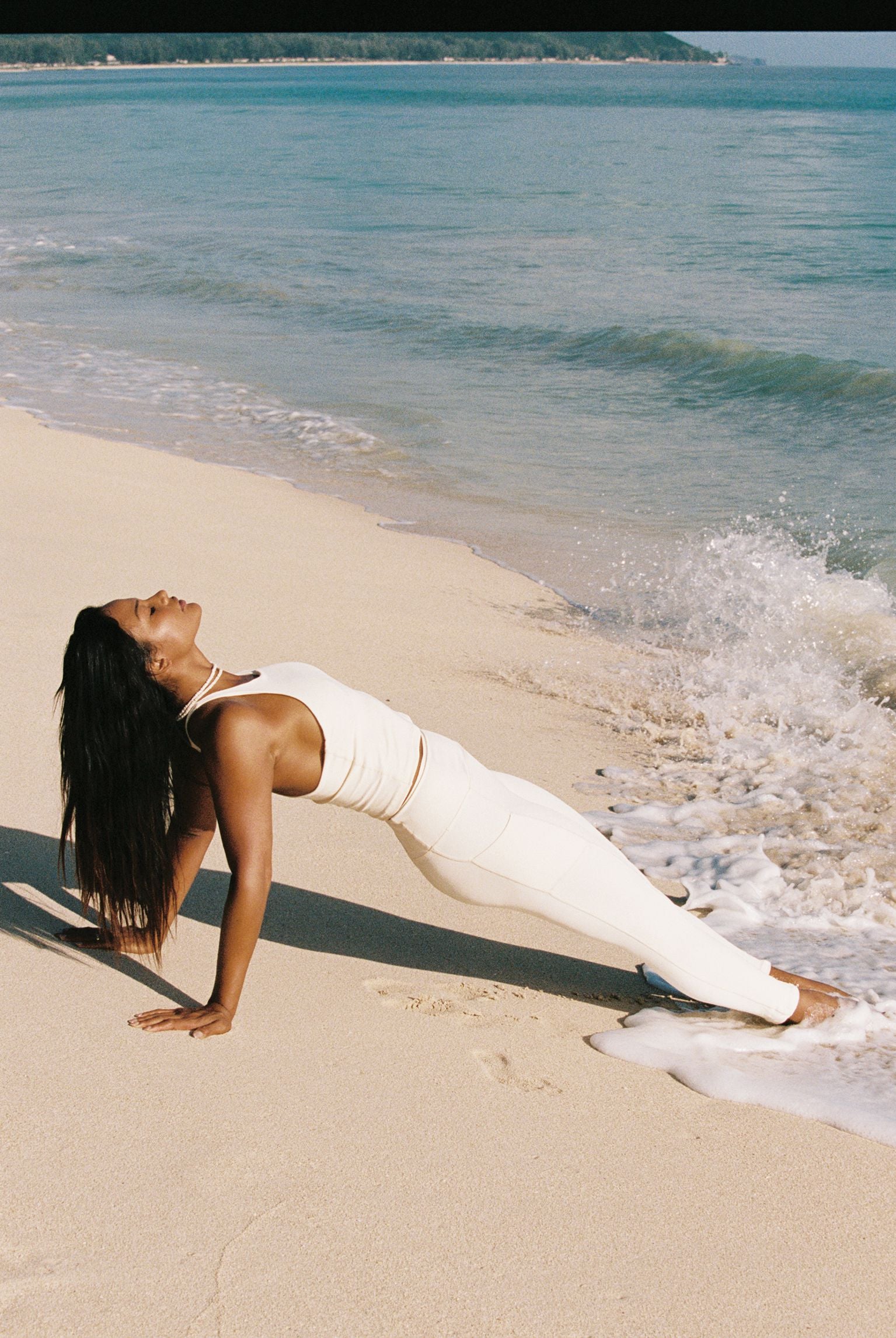 OKI top - Dune - ACTIVE WEAR - top - sustainable | ABYSSE