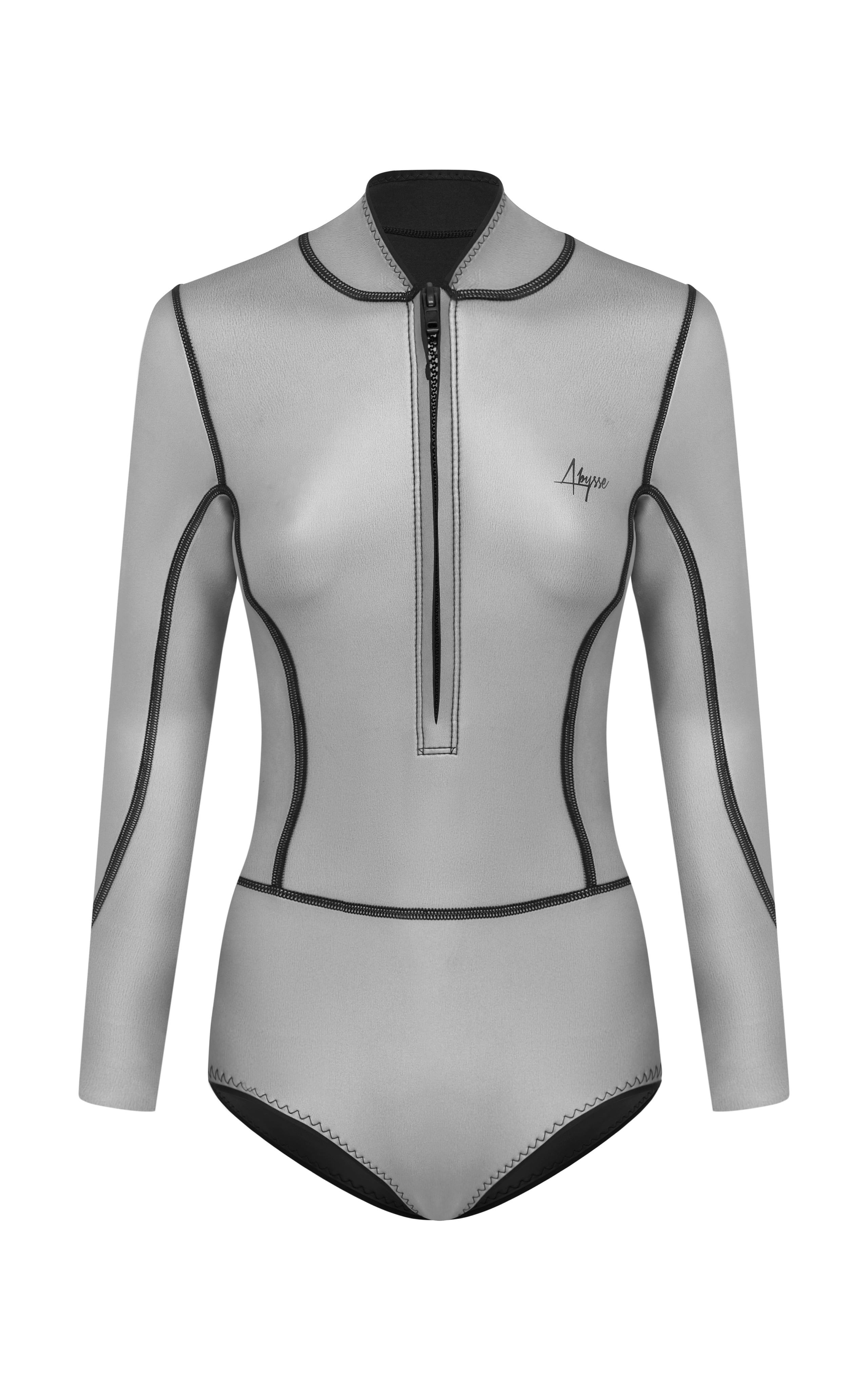 Lotte | Long Sleeve Spring Suit - Silver 2mm | Women Springsuit