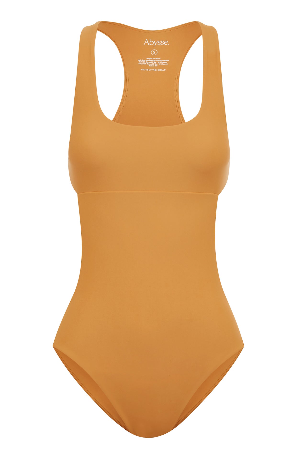 Margo | One-piece bathing suit - Papaya - Made from Recycled Material