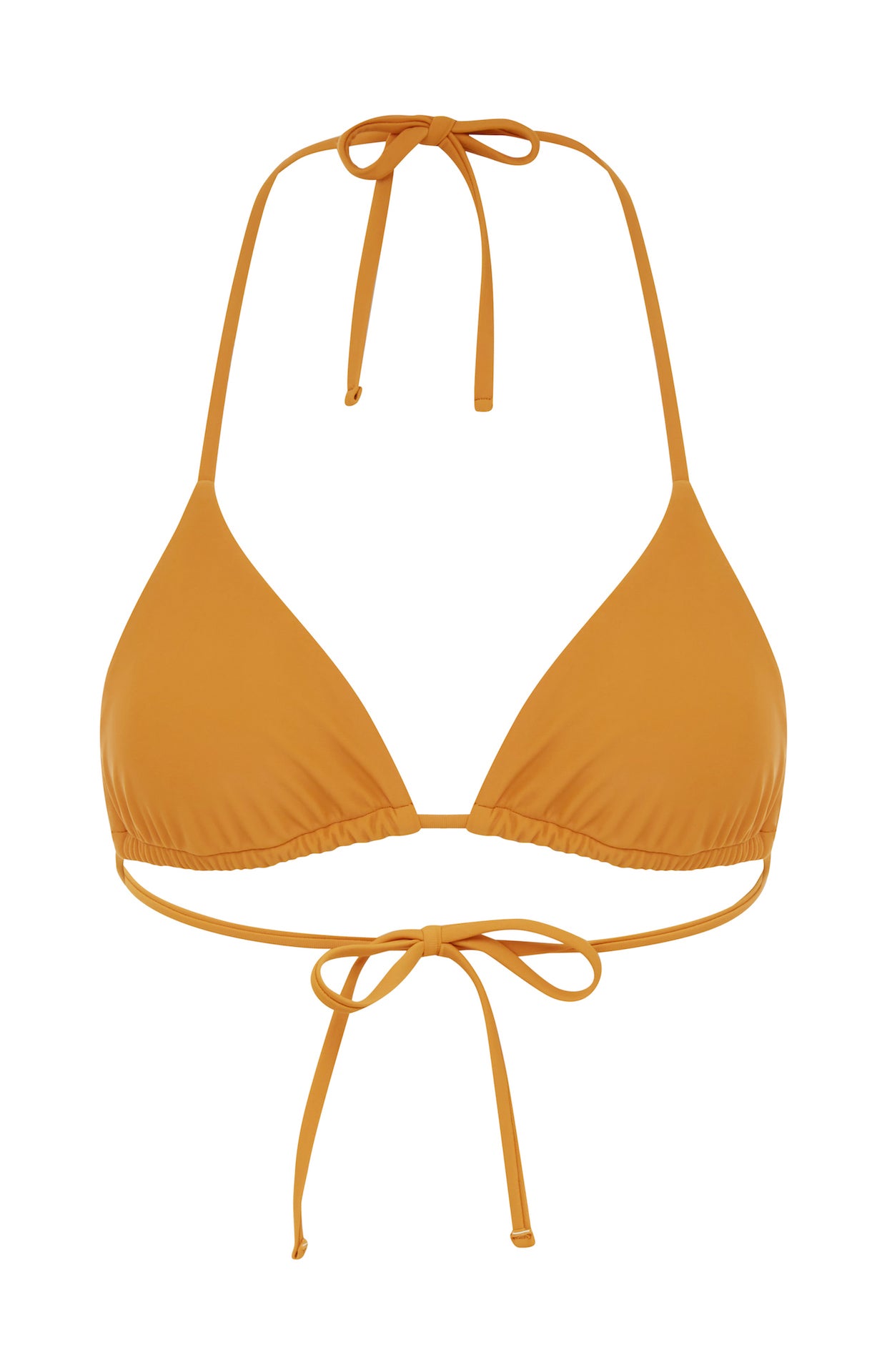 Maya | Brazilian Top Bikini - Papaya- Made from Recycled Material