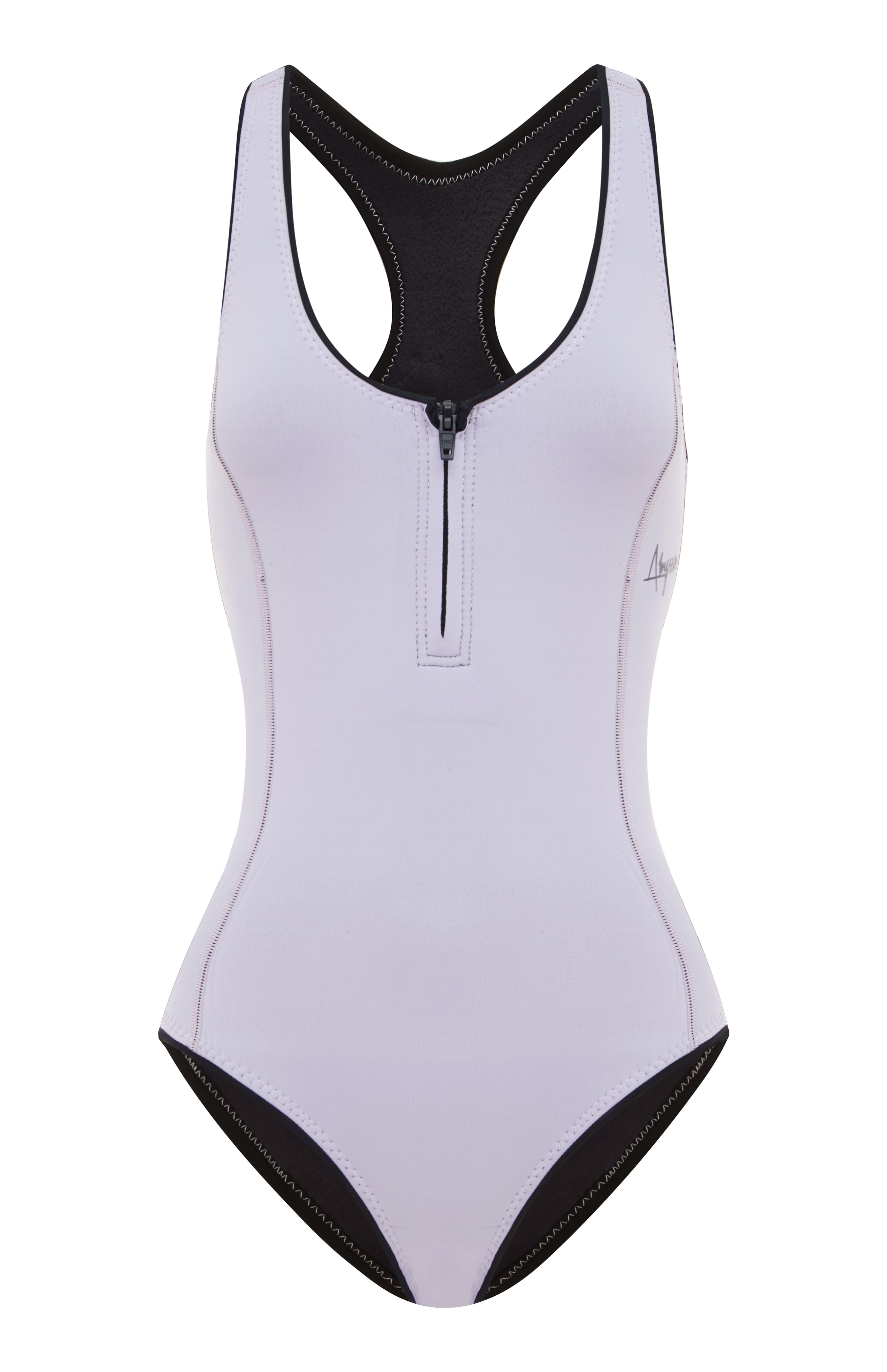 Elle Lilac neoprene bikini One-piece, named after Elle McPherson. Made out of 2mm of premium Japanese limestone based eco friendly neoprene, designed for all water sports, style and comfort included.
