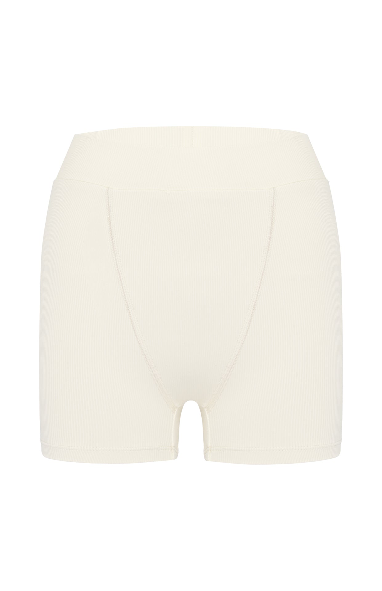 Greta-Dune-rib- Boyfriend short- recycled -made in California |ABYSSE|