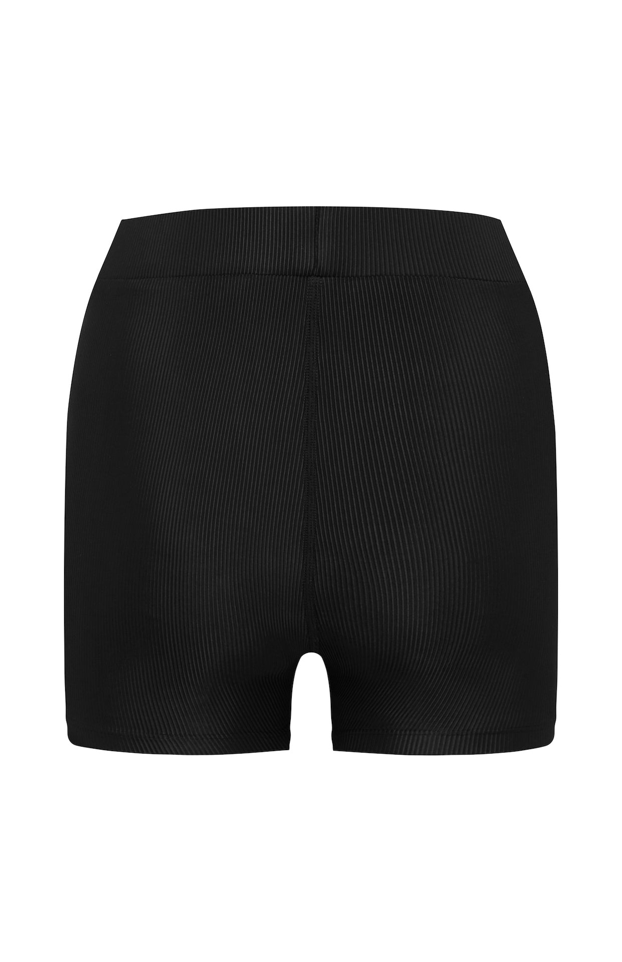 Greta-Jet-rib- Boyfriend short- recycled -made in California |ABYSSE|