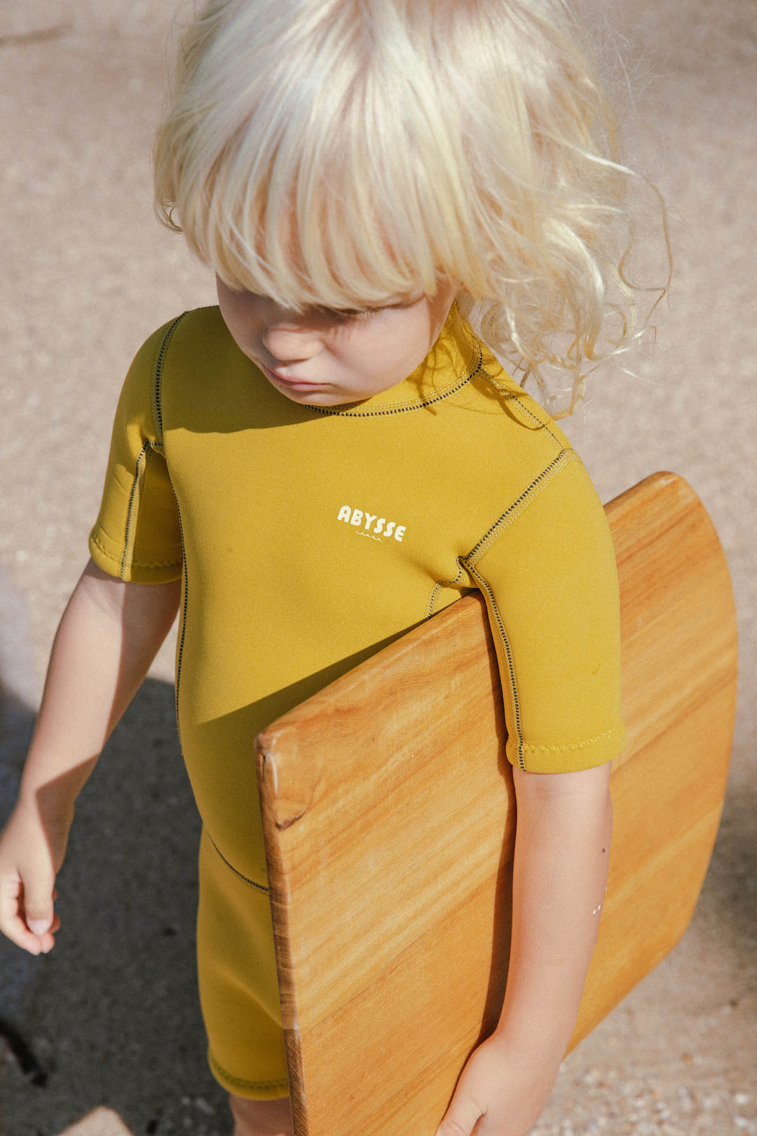 Honu Kids Springsuit 2mm in Shell – Short Arm Short Leg | Abysse