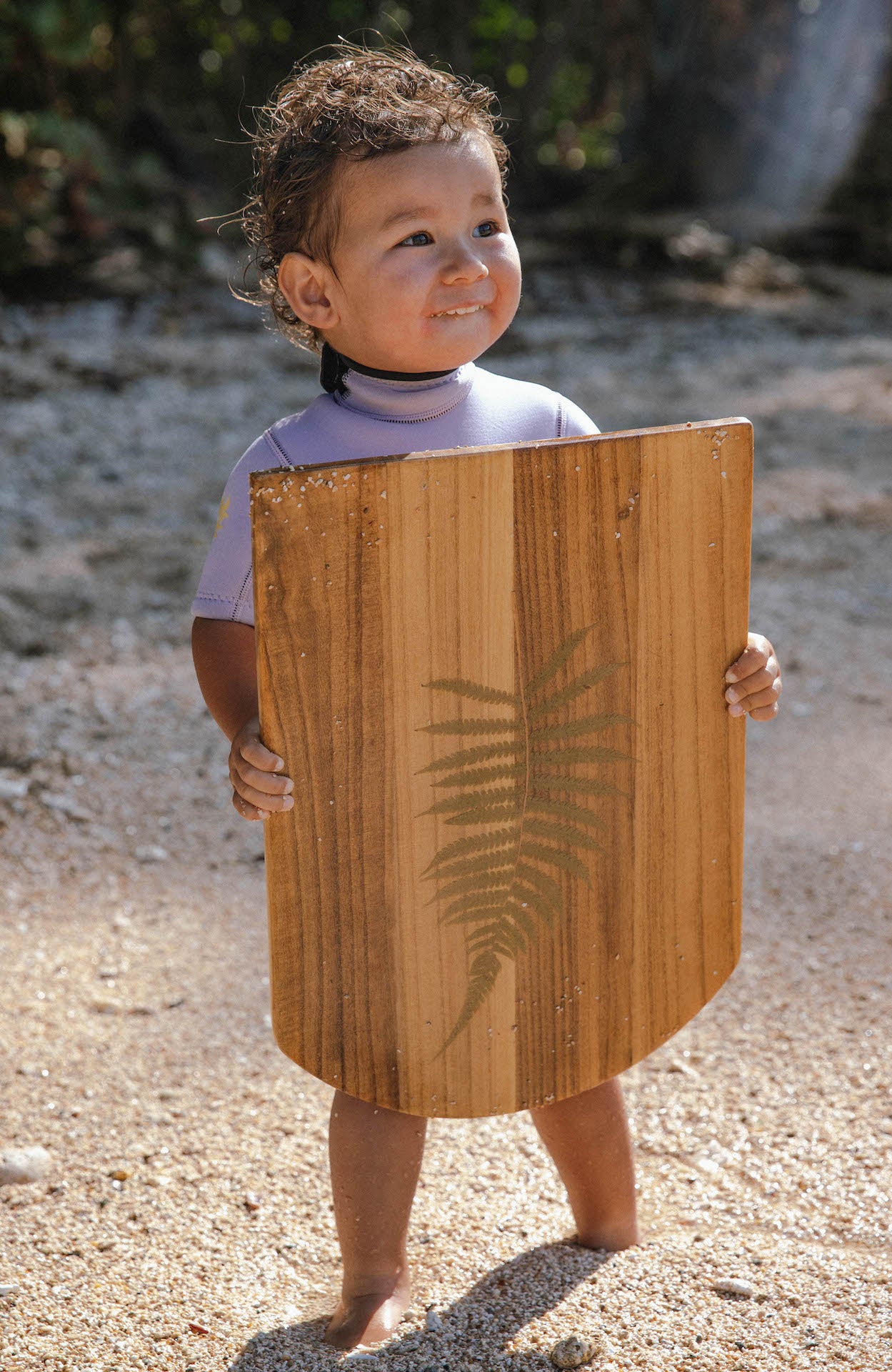 Honu Mini Springsuit - Lilac -Ecoprene