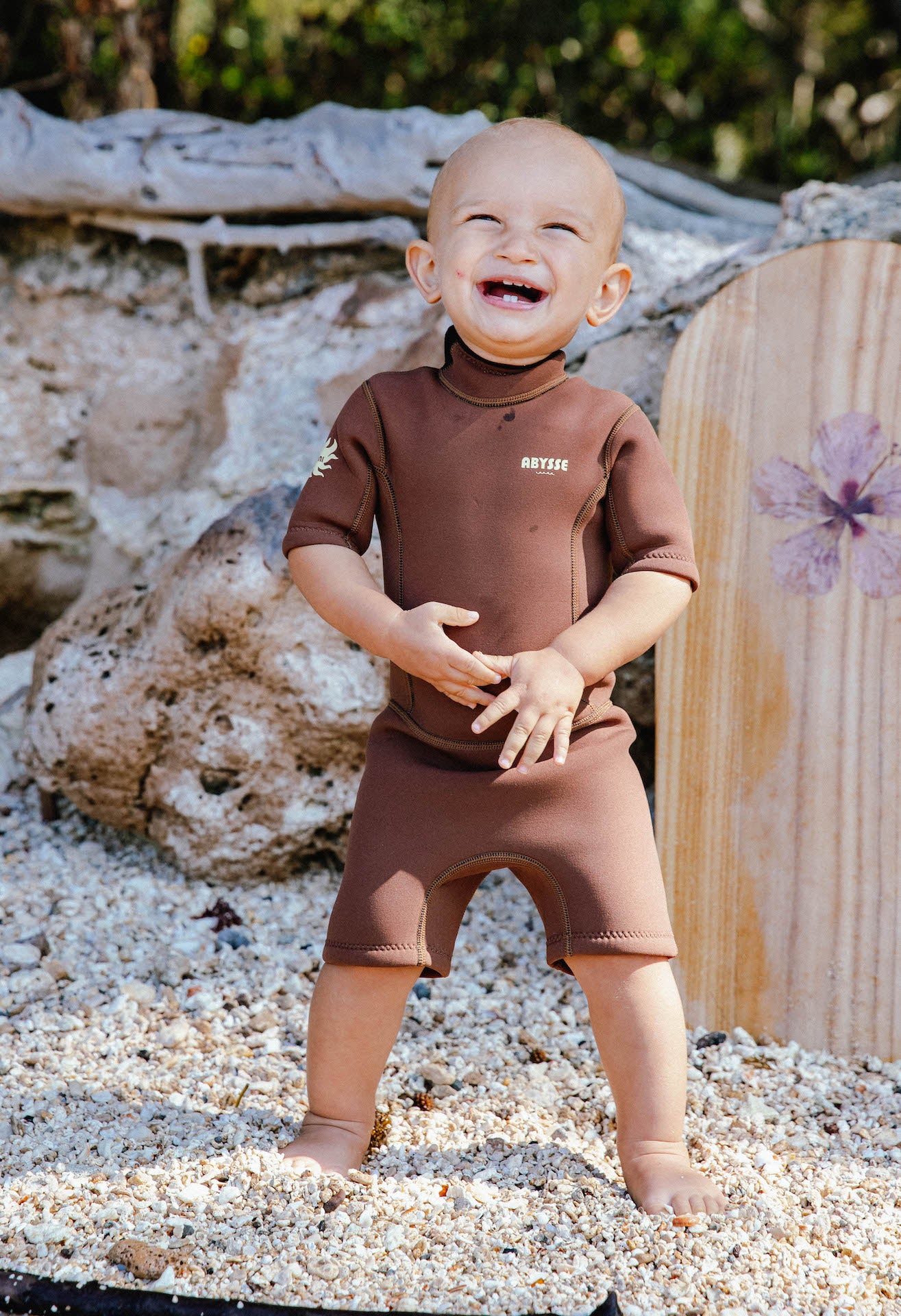 Honu Mini Springsuit - Reef-Brown