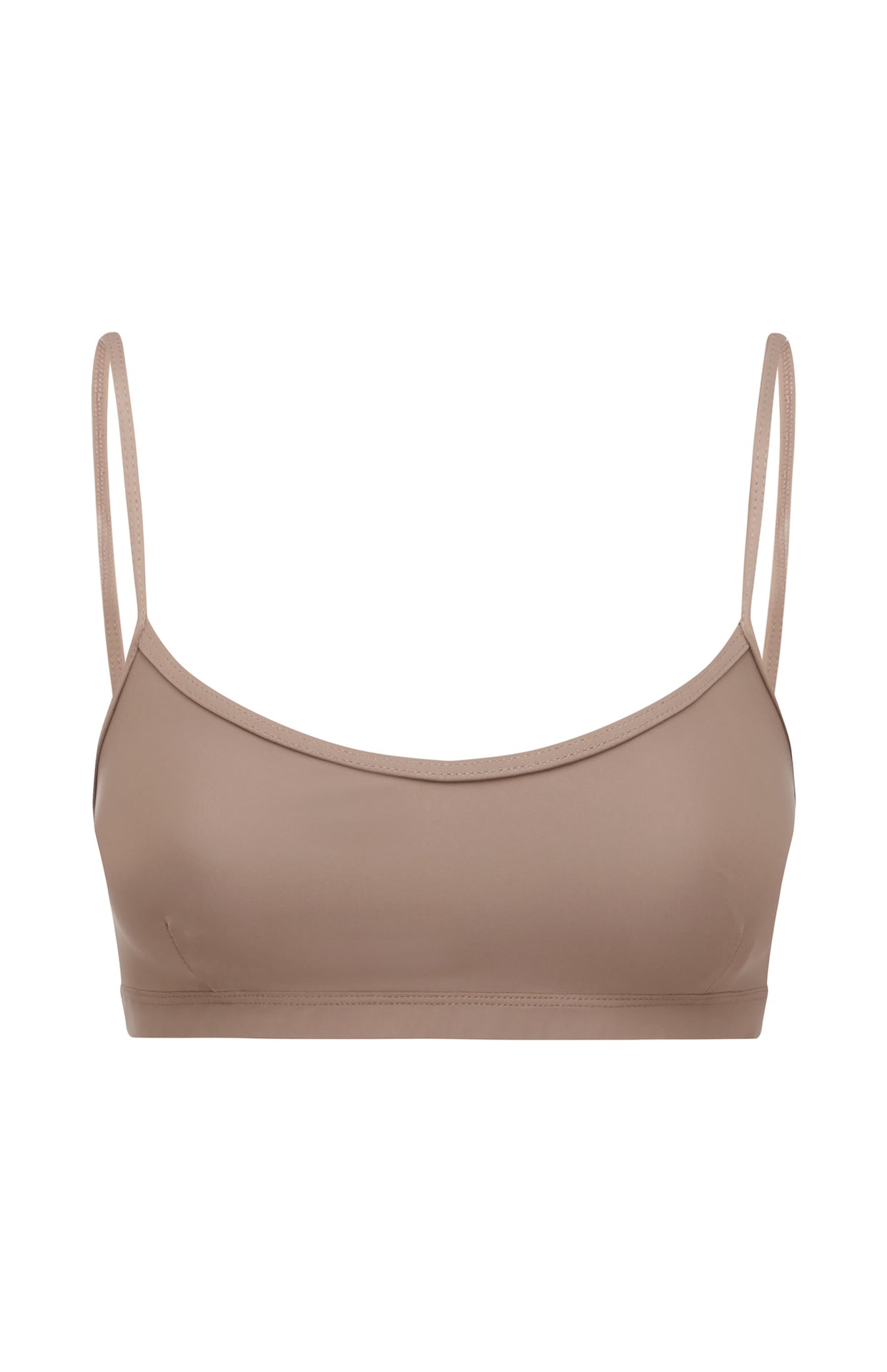Shaffer-Cocoa-Bralette-activewear top-recycled |ABYSSE|