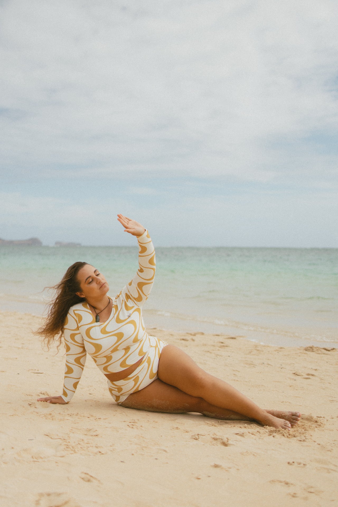 Hoffmann Short Ray Print Made from Recycled Material | ABYSSE